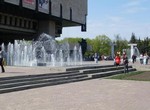 Площадь перед ХАТОБом обустроят новыми фонтанами и красивой подсветкой