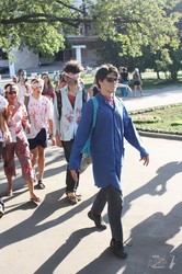 Зомби устроили шествие по центру Харькова