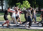 Зомби устроили шествие по центру Харькова