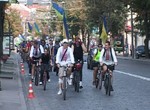 Центр города заполонят велосипедисты в вышиванках