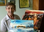 Харьковский художник нарисовал войну по памяти
