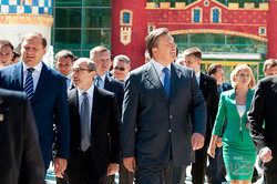 Янукович в Харькове посетил новый Парк имени Горького