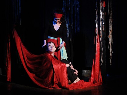 Театр «Green Magic» рассказал харьковским зрителям притчу о Первозданной Женщине