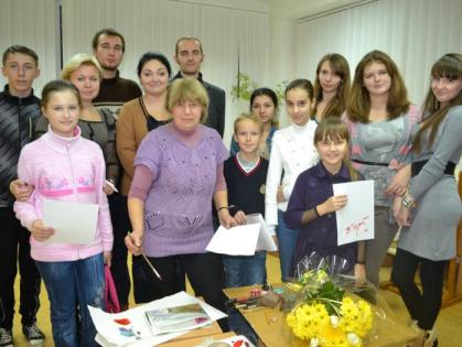В Харькове прошел мастер-класс по живописи для школьников