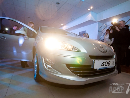 В Харькове презентовали седан Peugeot 408