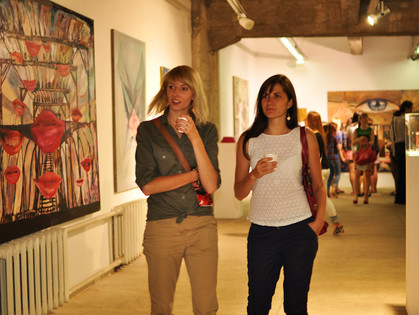 В ЕрмиловЦентре открылась яркая художественная выставка «Колебание»