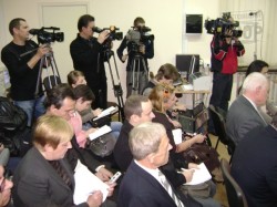 Публичный подсчет голосов на выборах мэра Харькова