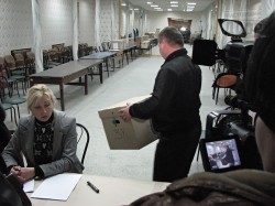 День выборов в Харькове