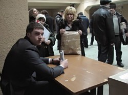 День выборов в Харькове