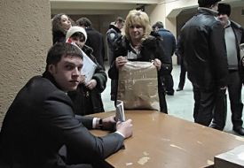 День выборов в Харькове