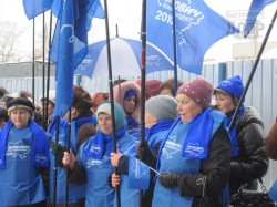 Виктор Янукович на экскурсии в харьковском аэропорту