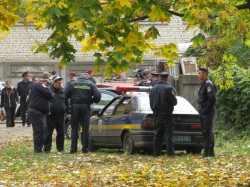 Милиция vs националисты в Молодежном парке Харькова