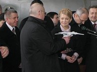 Тимошенко на Харьковском авиазаводе