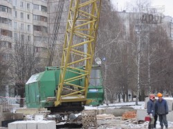 На станции метро «Алексеевская» уже укладывают пол