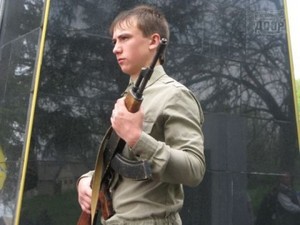 Перезахоронение останков воинов времен Великой Отечественной войны в Старом Мерчике