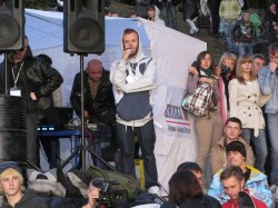 Шок! Сноубордеры жутко потоптали харьковских журналистов
