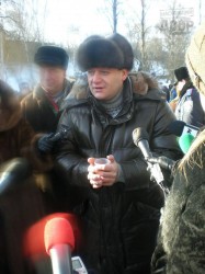 Как Михаил Добкин прыгнул в ледяную воду и чем потом грелся
