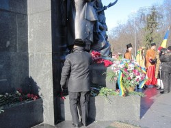 Празднование Дня соборности в Харькове