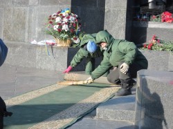Празднование Дня соборности в Харькове