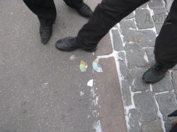 Как на пл.Свободы «сидюки» ломали