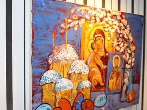 В харьковской кофейне стартовала выставка «Весенний променад» (фото)