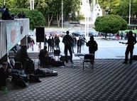 По субботам перед зданием ХНАТОБа будут проходить концерты под открытым небом