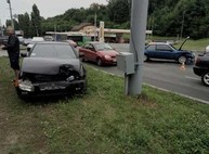 На Клочковской столкнулись две иномарки: есть пострадавшие (ФОТО)