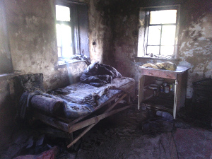 В пожаре умер мужчина — труп нашли через несколько дней