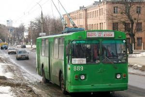 Три троллейбуса в Харькове временно меняют маршруты