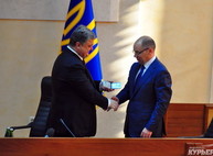 В Одессе закончилось время безвластия: Порошенко представил активу области нового губернатора