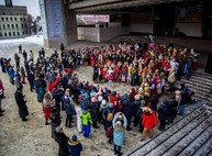 В Харькове, Львове и Краматорске одновременно спели колядку «Нова радість стала» (ФОТО)