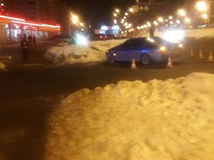 На Одесской «BMW» снес светофор (ФОТО)