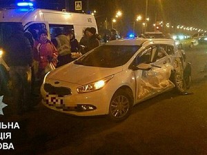 На Одесской тройной ДТП с участием маршрутки: есть пострадавшие (ФОТО)