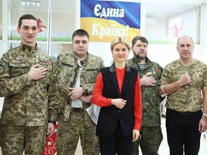 Юлия Светличная сдала кровь для бойцов АТО (Дополнено, ФОТО)