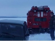 На Салтовке скорая помощь увязла в сугробе