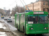 Сегодня снова отменены три маршрута троллейбусов