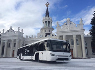 В аэропорту Харькова заменят все старые автобусы на новые низкопольные (ФОТО)