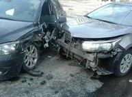 В центре Харькова столкнулись две иномарки (ФОТО)