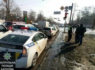 Тройное ДТП в центре Харькова (ФОТО)