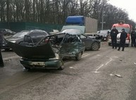 ДТП на Белгородском Шоссе: есть погибшие и раненые (ФОТО)