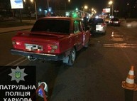 В Харькове иномарка сбила девушку на пешеходном переходе (ФОТО)