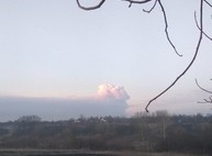 Гройсман вылетает к месту пожара на военных складах в Балаклее