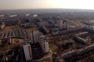 Харьков с высоты — Салтовка, 604 микрорайон