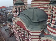 Харьков с высоты — Благовещенский собор