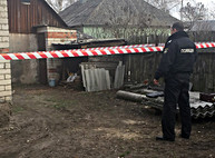 Мерефянка обнаружила во дворе тело мужчины, убийцей которого оказался ее сын