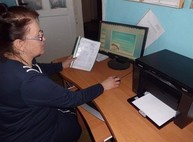 Харьковская «Солидарность» передала школе копировальное устройство (ФОТО)