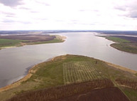 Харьков с высоты — Краснопавловское водохранилище
