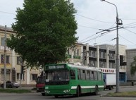 Один из харьковских троллейбусов меняет маршрут