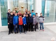 Кубок Украины по футболу выставлен в Историческом музее (ФОТО)