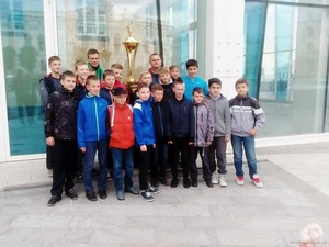 Кубок Украины по футболу выставлен в Историческом музее (ФОТО)